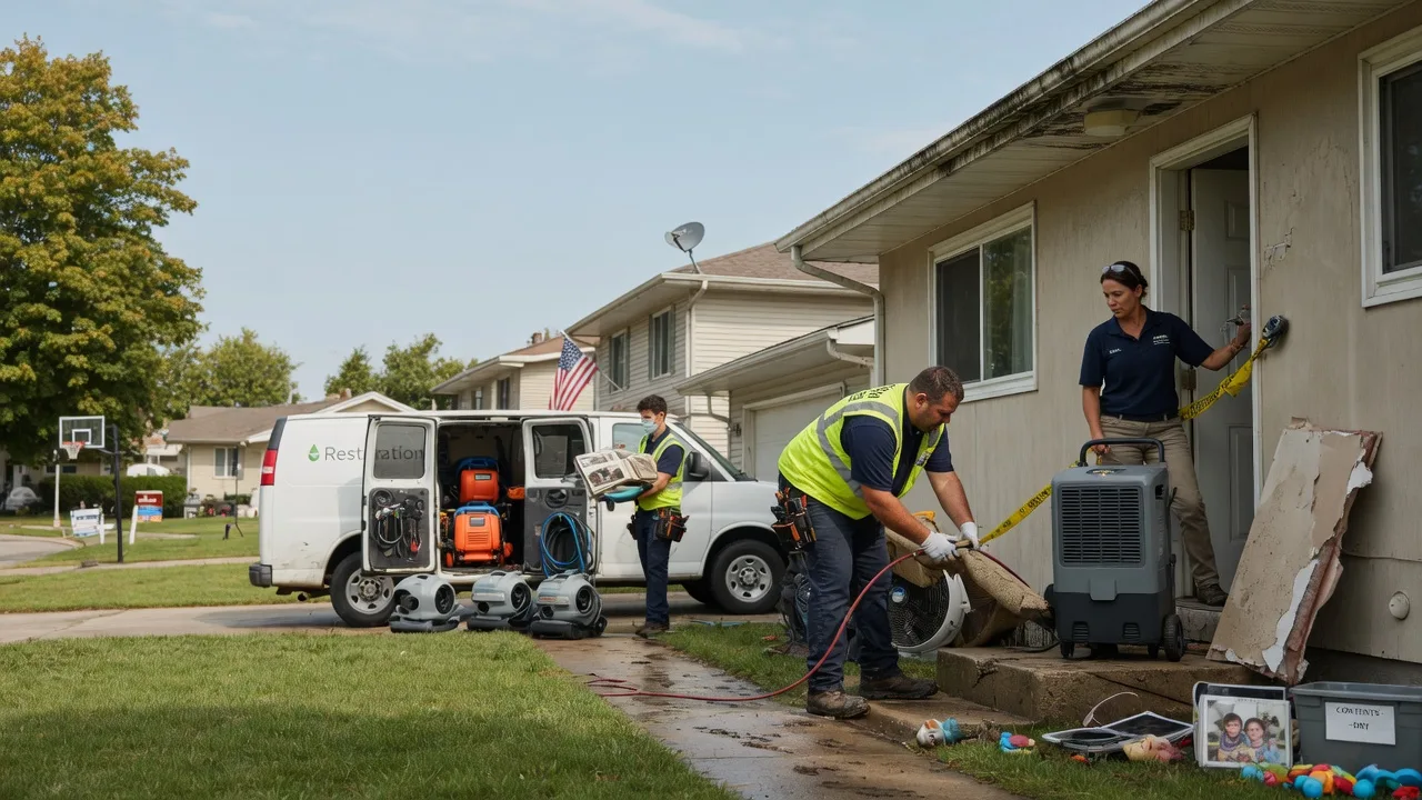 Water Damage Restoration in La Grange, IL near me